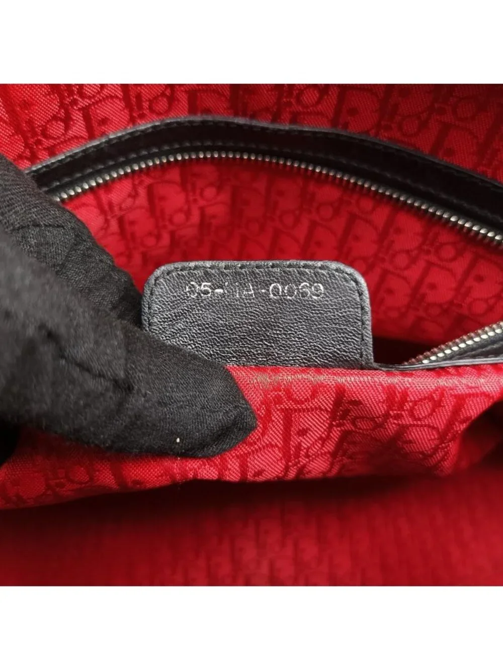 Dior Black Lambskin Handbag